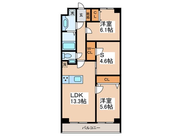 Beverly Homes 豊島園（103）の物件間取画像